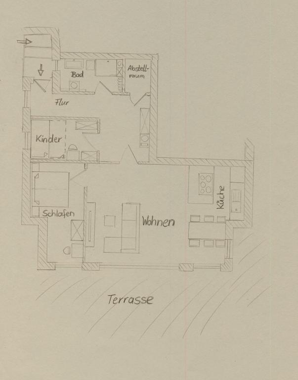 Ferienwohnung An Bord Dangast Bagian luar foto
